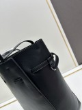 Givenchy Classic Logo Embossed Leather Tote Bag Handbag Size: 30x31x11 CM