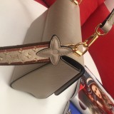 Louis Vuitton Classic LV Twist Leather Handbag Crossbody Bag Size: 23.0 x 17.0 x 9.5 CM