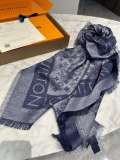 Louis Vuitton Classic Logo Jacquard Versatile Shawl Scarf Size: 140 * 140 CM