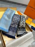 Louis Vuitton Classic Logo Jacquard Versatile Shawl Scarf Size: 140 * 140 CM