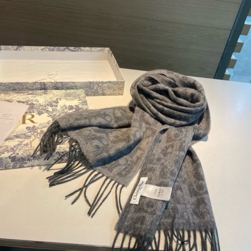 Dior New Unisex Full Logo Jacquard Versatile Scarf Size: 30 * 180 CM
