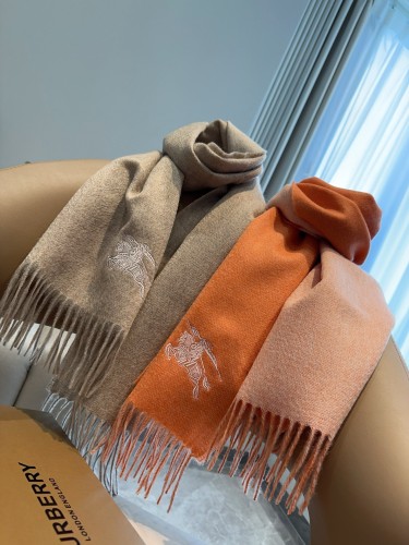 Burberry Unisex Classic War Horse Embroidered Versatile Scarf Size: 30 * 180 CM