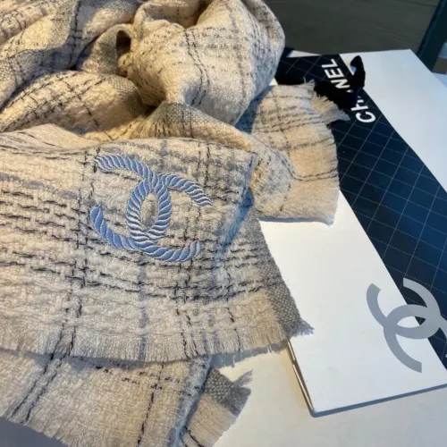 Chanel Classic Logo Versatile Wool Scarf Size: 50 * 200 CM