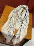 Chanel Fashion Double C Logo Mesh Cashmere Square Towel Size: 140 * 140 CM