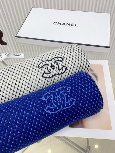 Chanel New Fashion Embroidered Logo Jacquard Warm Scarf Size: 35 * 180 CM
