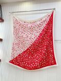 Louis Vuitton New Fashion Color Wave Dot Jacquard Silk Wool Shawl Size: 140 * 140 CM