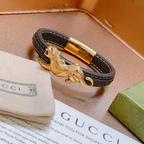 Gucci Unisex Classic Retro Leather Hand Rope Bracelet