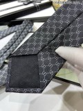 Gucci Classic GG Vintage Pattern Silk Tie