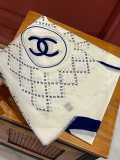 Chanel Fashion Double C Logo Mesh Cashmere Square Towel Size: 140 * 140 CM