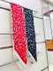Louis Vuitton New Fashion Color Wave Dot Jacquard Silk Wool Shawl Size: 140 * 140 CM