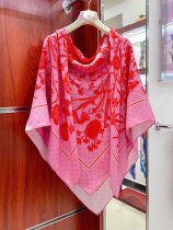 Gucci Classic Double G Flower Jacquard Cashmere Shawl Square Towel Size: 140 * 140 CM