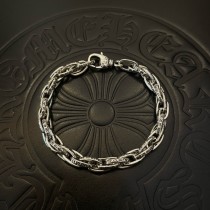 Chrome Hearts Classic Retro Multi Element Buckle Bracelet
