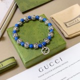Gucci New Classic Retro Lapis Stone Bracelet