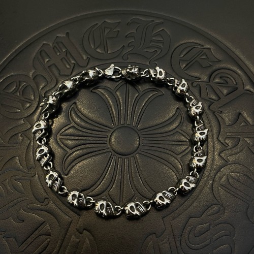 Chrome Hearts Classic Vintage Skull Bracelet