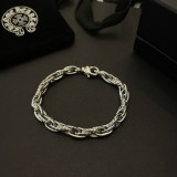 Chrome Hearts Classic Retro Multi Element Buckle Bracelet
