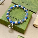 Gucci New Classic Retro Lapis Stone Bracelet