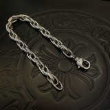 Chrome Hearts Classic Retro Multi Element Buckle Bracelet