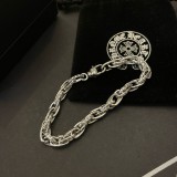 Chrome Hearts Classic Retro Multi Element Buckle Bracelet