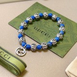 Gucci New Classic Retro Lapis Stone Bracelet