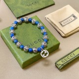 Gucci New Classic Retro Lapis Stone Bracelet
