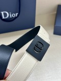 Dior New Classic Double Sided Leather Belt 35MM