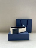 Dior New Classic Double Sided Leather Belt 35MM