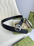 Gucci Classic Double G Embossed Leather Belt 40MM