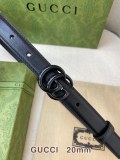 Gucci Classic Leather Belt 20MM