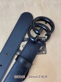 Gucci Classic Leather Belt 30MM