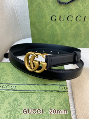 Gucci Classic Leather Belt 20MM
