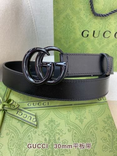 Gucci Classic Leather Belt 30MM