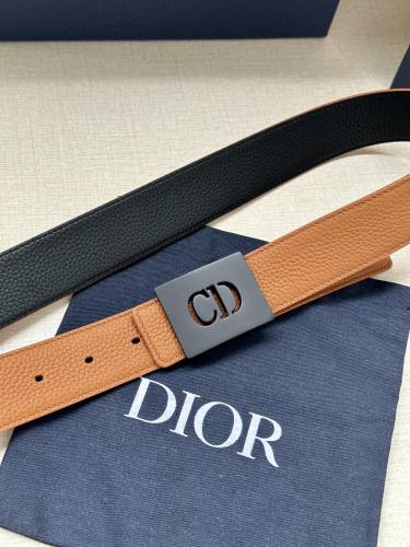 Dior New Classic Double Sided Leather Belt 35MM