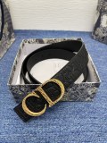 Dior Classic Fashion Vine Pattern Belt 35MM