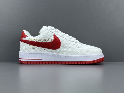 Louis Vuitton x NiKe Air Force 1 Low Low Casual Board Shoes Men Sneakers