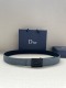 Dior New Classic Double Sided Leather Belt 35MM
