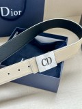 Dior New Classic Double Sided Leather Belt 35MM