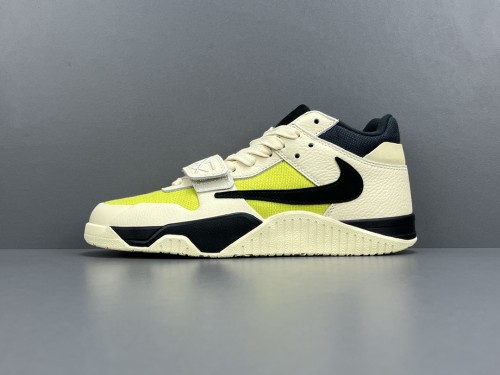 Travis Scott x Jordan Executive The Check Retro Low Comfortable Basketball Shoes Sneakers