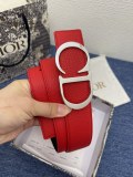 Dior Classic Lychee Pattern Embossed Belt 40MM