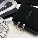 Chanel New Pearl Meteor Letter Double C Earrings