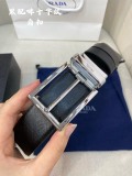 Prada Classic Men's Casual Double Sided Belt 34MM