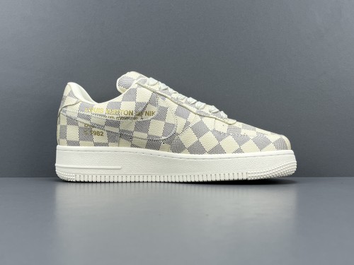 Louis Vuitton x NiKe Air Force 1 Low Low Casual Board Shoes Men Sneakers