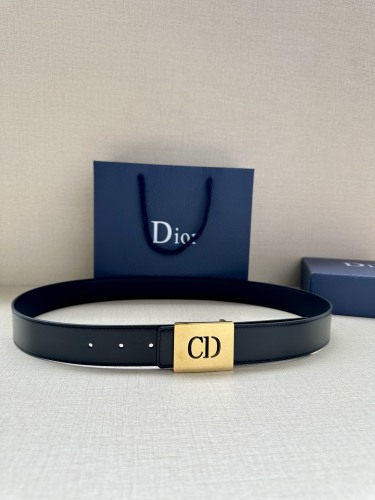 Dior New Classic Double Sided Leather Belt 35MM