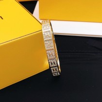 Fendi New Classic FF Diamond Set Bracelet