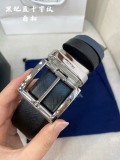 Prada Classic Men's Casual Double Sided Belt 34MM