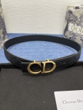 Dior Classic Fashion Vine Pattern Belt 35MM