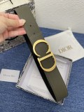 Dior Classic Lychee Pattern Embossed Belt 40MM