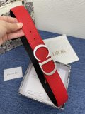 Dior Classic Lychee Pattern Embossed Belt 40MM