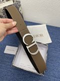 Dior Classic Lychee Pattern Embossed Belt 40MM