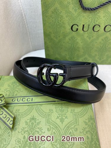 Gucci Classic Leather Belt 20MM