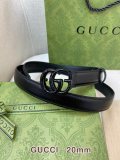 Gucci Classic Leather Belt 20MM